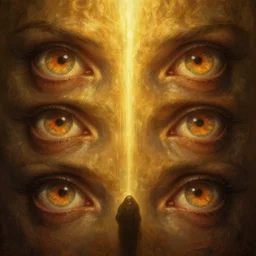 epic professional digital art of hungry eyes, radiant golden atmospheric lighting, painted, foreboding, intricate, eerie, detailed, by leesha hannigan, wayne haag, reyna rochin, ignacio fernandez rios, mark ryden, van herpen, best on artstation, cgsociety, epic, stunning, gorgeous, much wow, cinematic, masterpiece