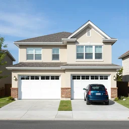 2 1 garage house car