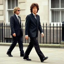 ministry of silly walks by Mick Jagger