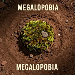 a dirt earth moss stone texture, brown, megalophobia, digital art, striking, brightly lit, Wes Anderson, Poster, cinematography, masterpiece