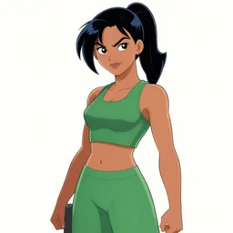 april o'neil as drawn by julie bell