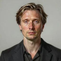 A pre-raphaelite portrait of Mads Mikkelsen, surreal, ultradetailed, intricate, elegant, digital art painting, concept art, smooth, sharp focus, poster art, art cover illustration, regal, award winning picture, extremely detailed masterpiece, sense of awe, featured on artstation, Artgerm, effervescent punk kawaii-noir pastel bubbles, winning award piece, ethereal rainbows, Aetherpunk, low-key neon lightning, stormy weather, Exquisite details, 8K detail post-processing, matte, oil painting