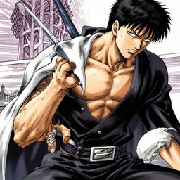 guts from berserk by kentaro muira