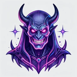 ancient neon monster vampire portrait, intricate artwork by josan gonzalez, artgerm, h. r. giger, kilian eng, very coherent artwork, cinematic, hyper realism, vibrant, octane render, unreal engine, 8 k, high contrast, higly detailed black ink outline