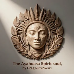 The Ayahuasca Spirit soul, by Greg Rutkowski