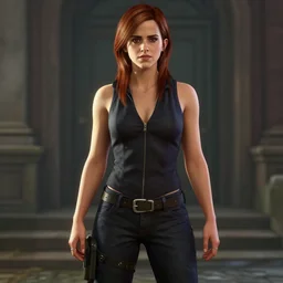 highly detailed full body portrait of emma watson gta 5 art, seductive, unreal engine, fantasy art by greg rutkowski