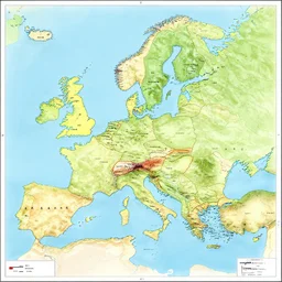 map of lake balaton