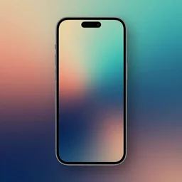 A desktop wallpaper that visualizes AI, stylistic, visualize, smooth noise, iPhone wallpaper, gradient, surrealism, blur and blend