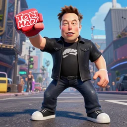 Elon Musk in Tony Hawk underground 2,