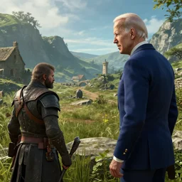 joe biden stealing in skyrim game