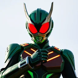 middle shot of kamen rider