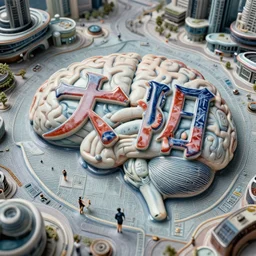 anamorphic, fuji gfx, aerial view wide shot ; beautiful typographic film still of cyberpunk synthetic brain map scene in style of 1 9 9 0 s frontiers in miniature porcelain retrofuturism deep emboss macro design architectural art studio dezeen magazine kanji banner seinen manga extreme closeup portrait edition, real - life sign porcelain kanji banner, highly detailed, eye to eye contact, pointe poses, tilt shift zaha hadid scene background, 8 k