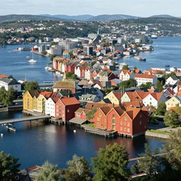 trondheim in cgi unreal engine