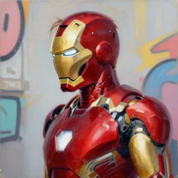 greg manchess portrait painting of a female tony stark ironman as overwatch character, medium shot, asymmetrical, profile picture, organic painting, sunny day, matte painting, bold shapes, hard edges, street art, trending on artstation, by huang guangjian, gil elvgren, ruan jia, greg rutkowski, gaston bussiere