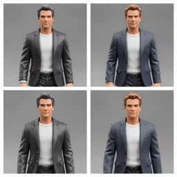 detailed figure of steve buschemi, first 4 figures, detailed product photo