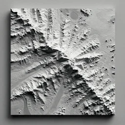 normal map for satellite terrain height