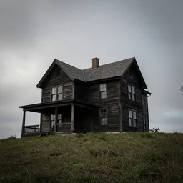 the old dark house on the hill