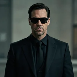 men in black, cinematic look, 4 k, realistic lighting