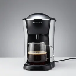 Senseo coffee maker, product photography, studio lighting