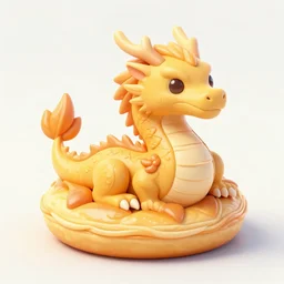 pastry themed dragon