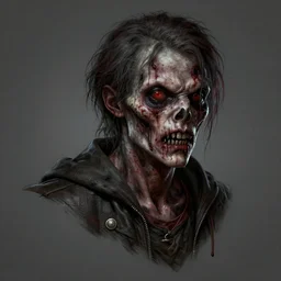 Resident Evil village donna beneviento head and shoulders zombie concept art, highly detailed, horror, scary, terrifying, horrific, hd 4k