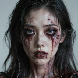 an ugly monsterish horrifying slimy scottish female photo, professionally, soft lighting, realistic, sharp focus on eyes, 8 k, high definition, insanely detailed, intricate, elegant, art by artgerm and junji ito.