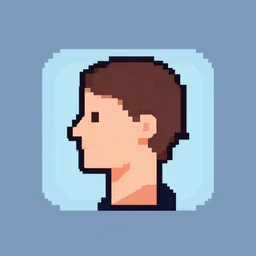 ui art icon for a wandering mind, victo ngai, kilian eng, lois van baarle, flat, artstation, behance, pixel, minimalist