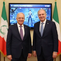 fraws parliamo di videogiochi meeting president sergio mattarella and becoming the next italia prime minister