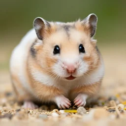 hamster in kozando