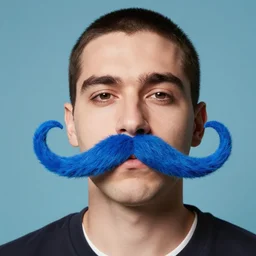 markiplier blue mustache