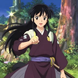 2 1 savage as anime character, kyoto animation, magical