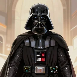 Darth Vader, anime illustration, 8k, Artstation