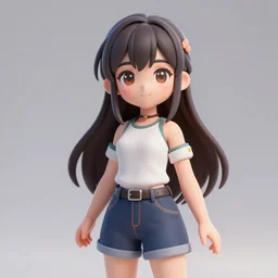 3D anime girl