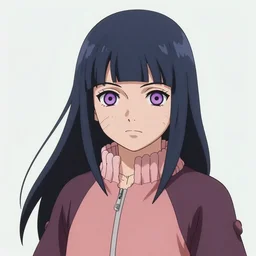 hinata hyuga from naruto shippuden, portrait, digital painting, 4k, anime key visual, artstation, kuvshinov ilya