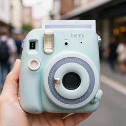 Candid Street Photography. Fujifilm Instax Mini Film - Rainbow