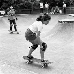 1 9 5 0 s women skateboarding by vivian maier. professional photography.