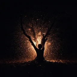 blasted by darkness