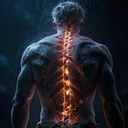 sends shivers down my spine, body's aching all,, cinematic, volumetric lighting,