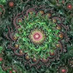 fractal forest, fractal art, mandelbrot
