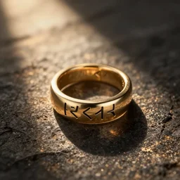 ring inscription in tengwar