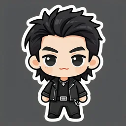 ultra-kawaii chibi Rob Halford of Judas Priest