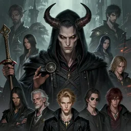 character concept art of a evil mage, key visual, realistic shaded perfect face, fine details, dystopian environment and background, by stanley artgerm lau, wlop, rossdraws, james jean, andrei riabovitchev, marc simonetti, and sakimichan, trending on artstation