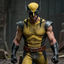 wolverine in the walking dead 4 k detailed super realistic