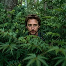 you are in a forest, you see shia labeouf, badly hiding in a bush looking at you