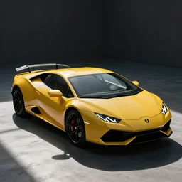 a honda civic in the shape of lamborghini huracan