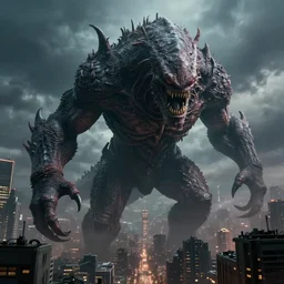 monster from the abyss looming over a city, stylized, artgerm, artstation, hd, cgsociety, cgi, realistic, dramatic, cinematic, artistic, trending, detailed, monster from the abyss looming over a city, stylized, artgerm, artstation, hd, cgsociety, cgi, realistic, dramatic, cinematic, artistic, trending, detailed, monster from the