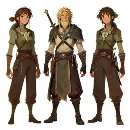 this character design for the upcoming indie rpg mixing fantasy with the mundane clearly shows the developer's talent for interesting, offbeat personalities