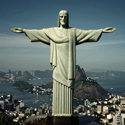 rio de janeiro christ drawn by salvador dali