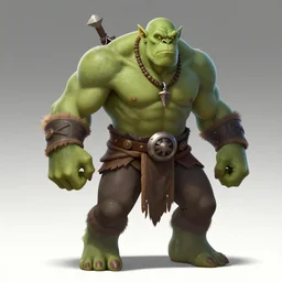 a berserking orc, art by lucas graciano, 8 k,