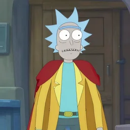 still of king from the owl house appearing in rick & morty season 6